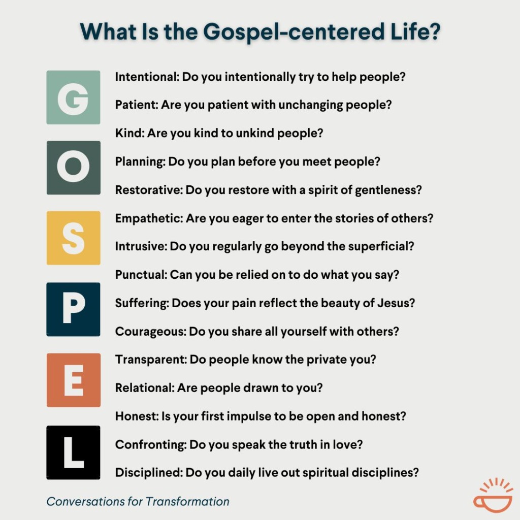 What is the Gospel-centered life