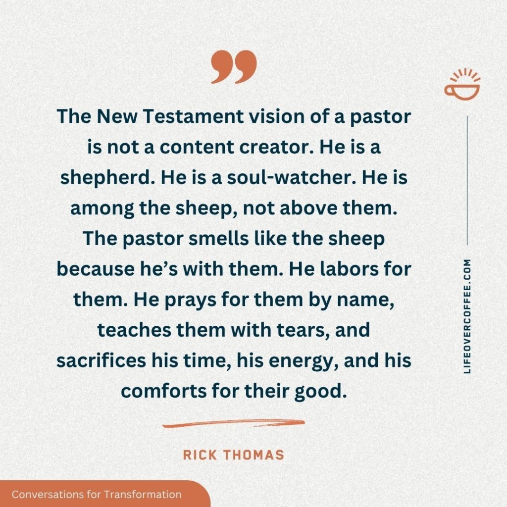 NT Vision for a Pastor