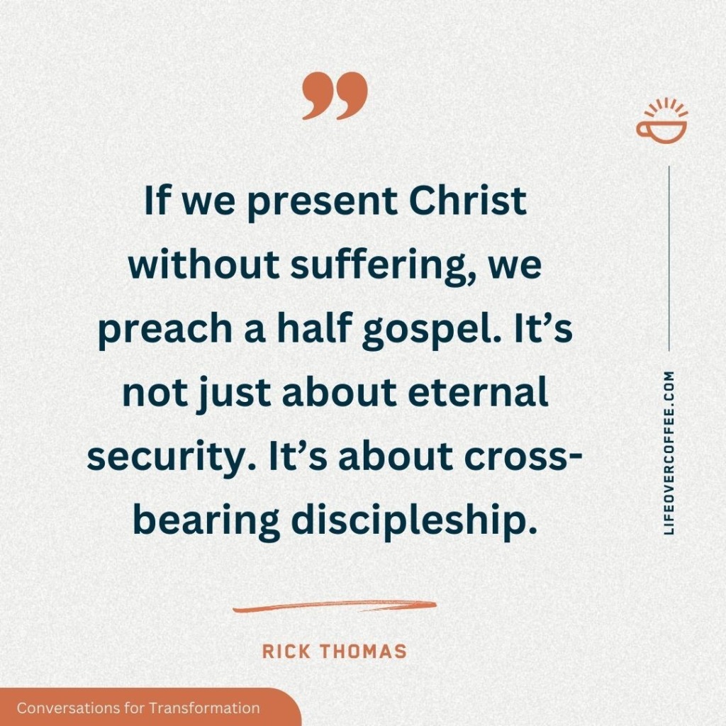 Christ Without Suffering