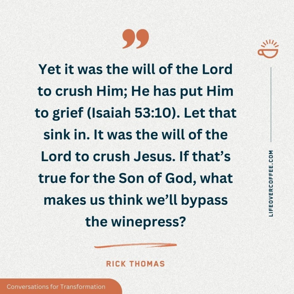 The Will of the Lord to Crush