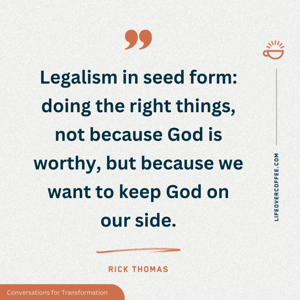 Legalism In Seed Form