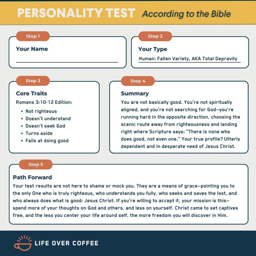 Personality Test – Rick Thomas on Biblical Identity and Gospel-Centered Self-Awareness